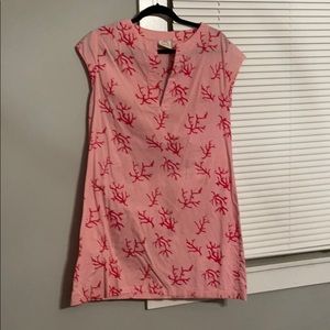Pink pattern dress